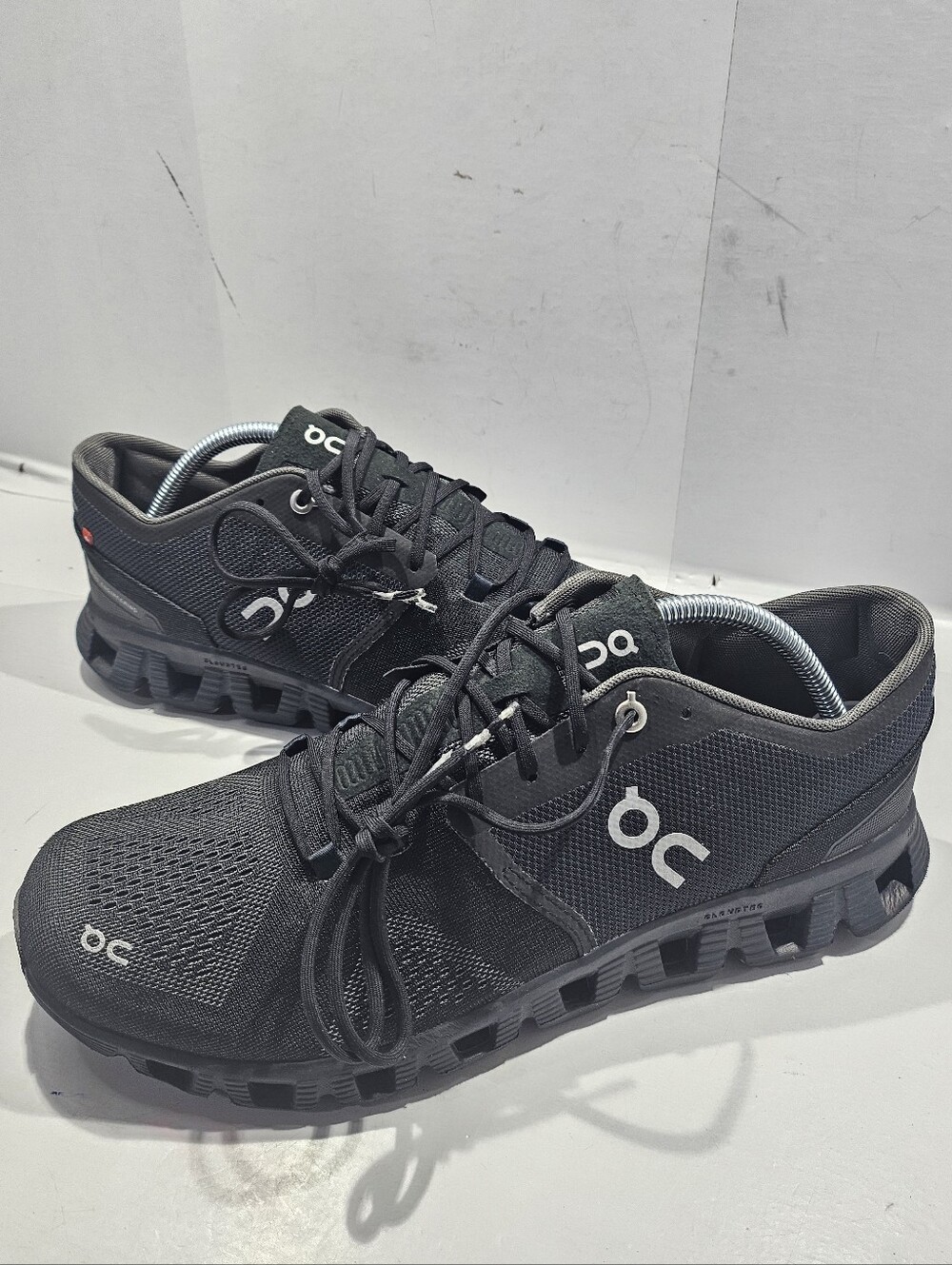 ON RUNNING CLOUD X ATHLETIC SHOES BLACK/ASPHALT MEN'S SIZE 10 - Picture 14 of 14